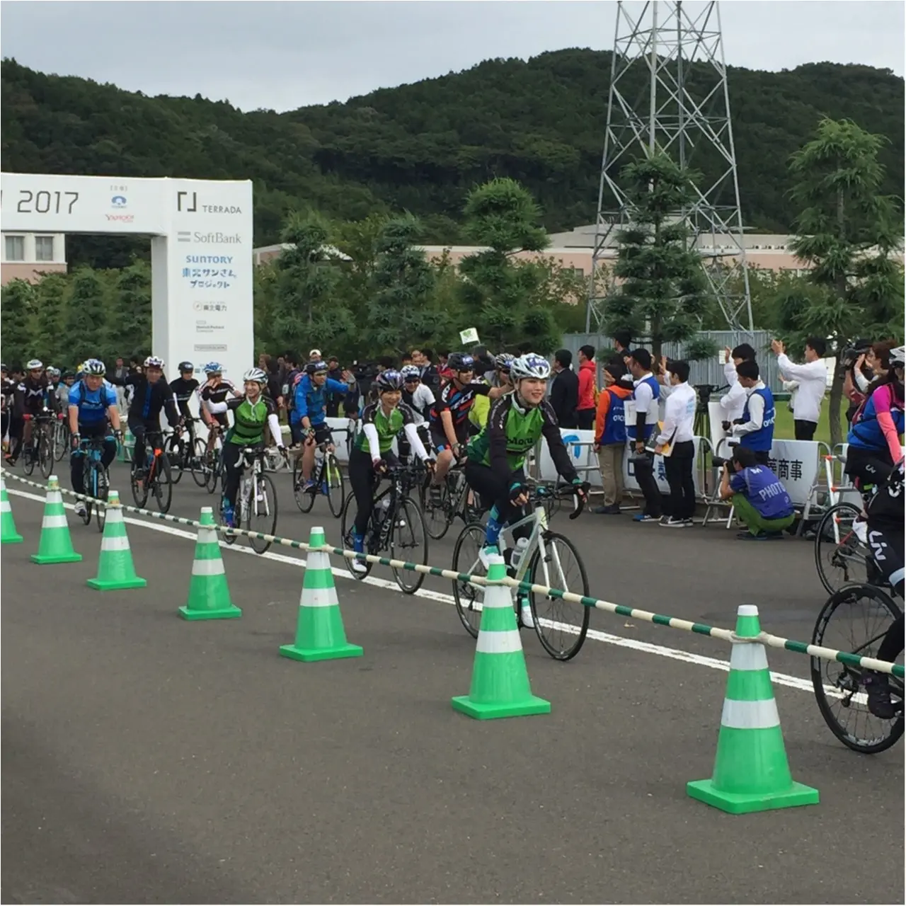 「グリーンダカラちゃん」にも遭遇!幸せの「ツール・ド・東北」レポ☆応援してたら応援されてた二日間!その② 【#モアチャレ #あかね】_3