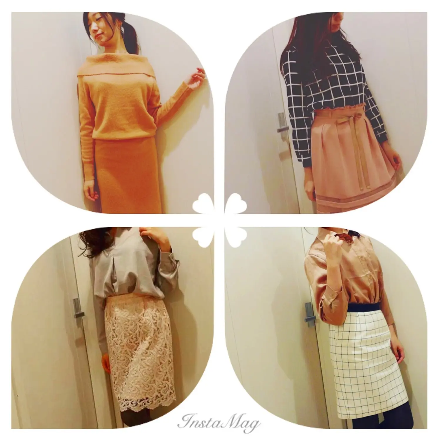 【ピンク大好き】どこかにピンク♡4DAYコーデ✨≪samenyan≫_1