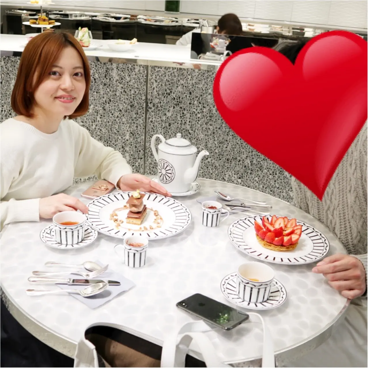 【銀座カフェ】ピエールエルメ監修《ディオールカフェ》で過ごすラグジュアリーなティータイム♡_7
