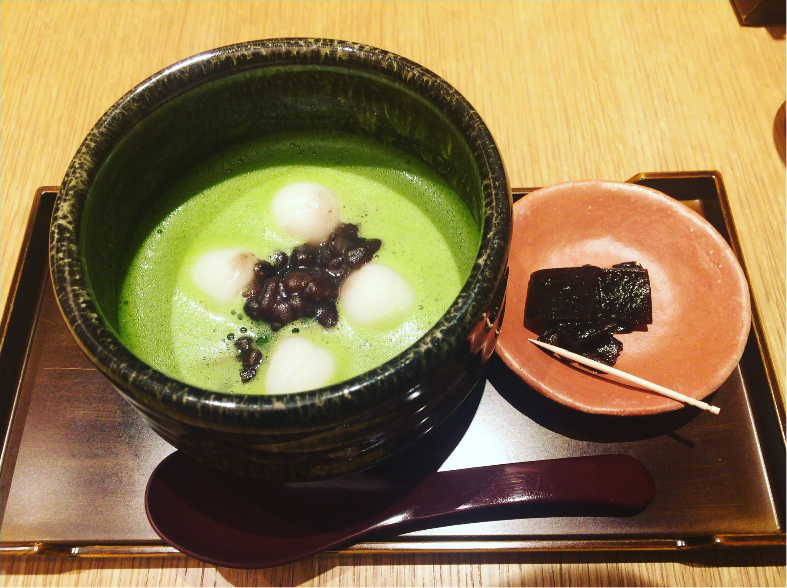 【銀座】和菓子屋「源 吉兆庵」の茶寮があるって知ってる?抹茶ぜんざい♡≪samenyan≫_4
