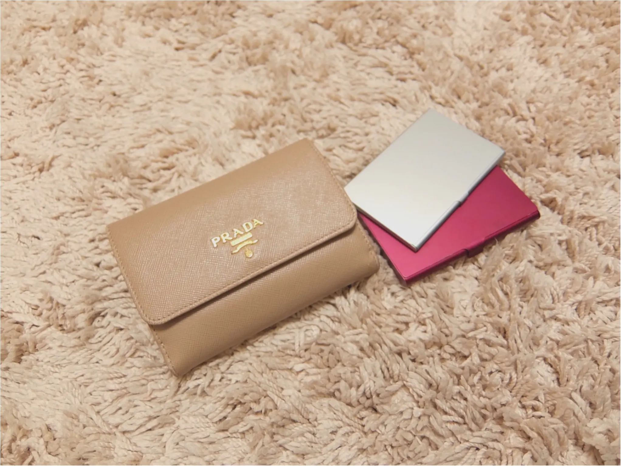 愛用財布は【PRADA】♡二つ折り派さん必見の≪カード収納術≫も紹介!_5