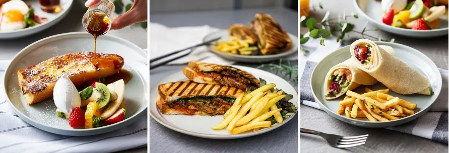 神奈川おしゃれホテルslash 川崎のslash cafe&bar料理
