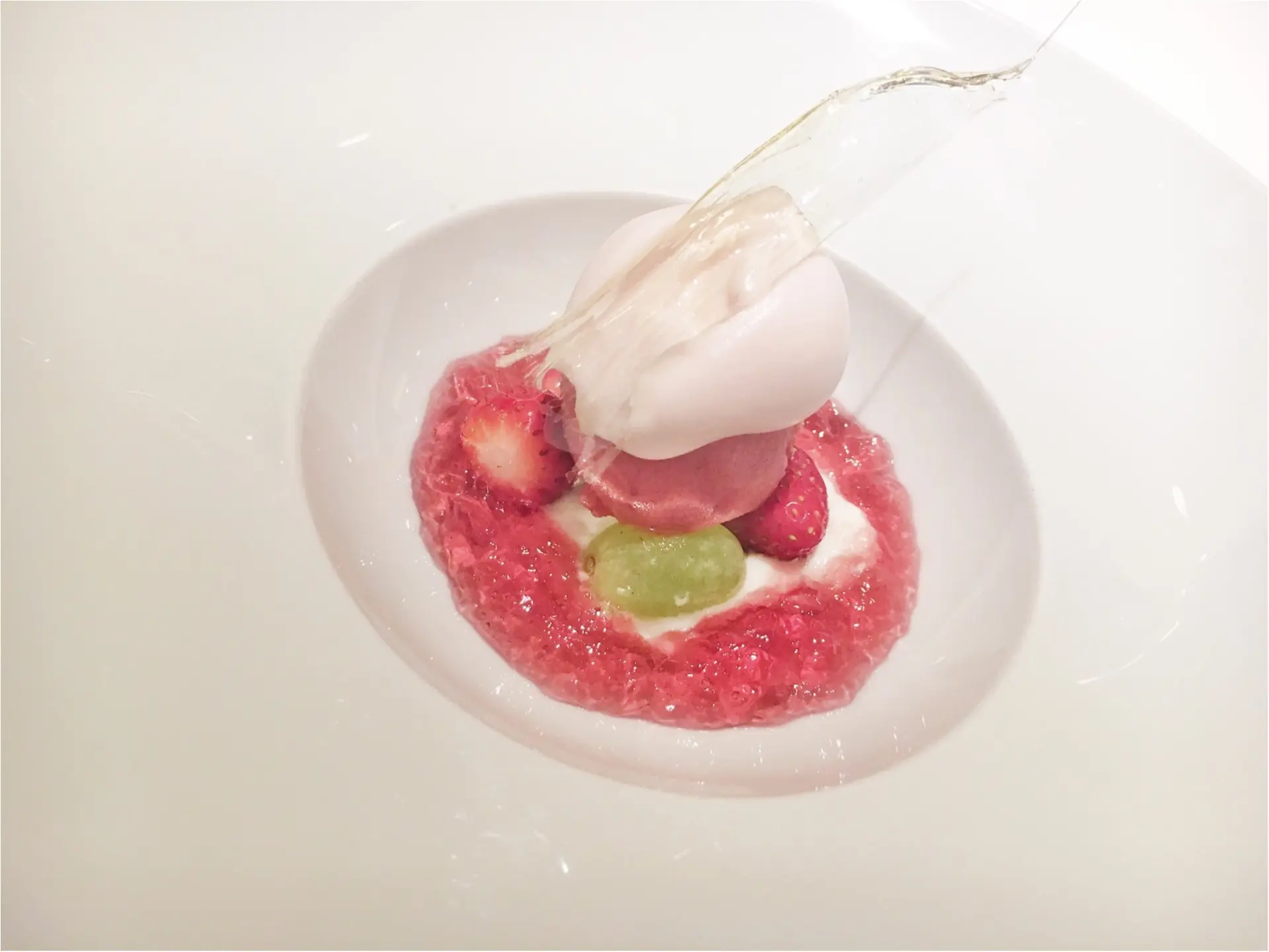 大人気の野菜パフェ&話題の演出デザートも!あのモダンフレンチでお祝いランチをしてきました♡_8