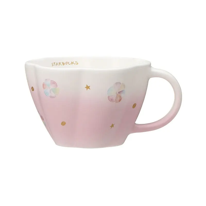 スタバ新作グッズ「マグむつはなピンク296ml」