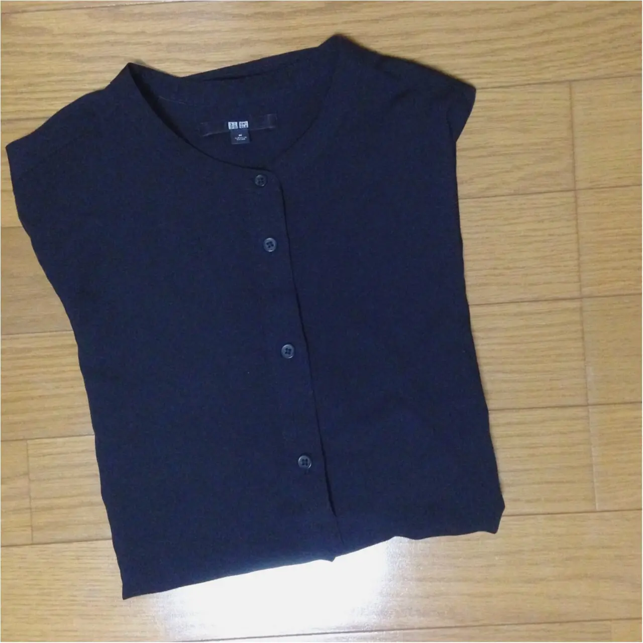 Coordinate...ユニクロのレーヨンエアリースタンドブラウスが着まわし自在☆オンコーデにもオフコーデにもめちゃめちゃ使える!_1