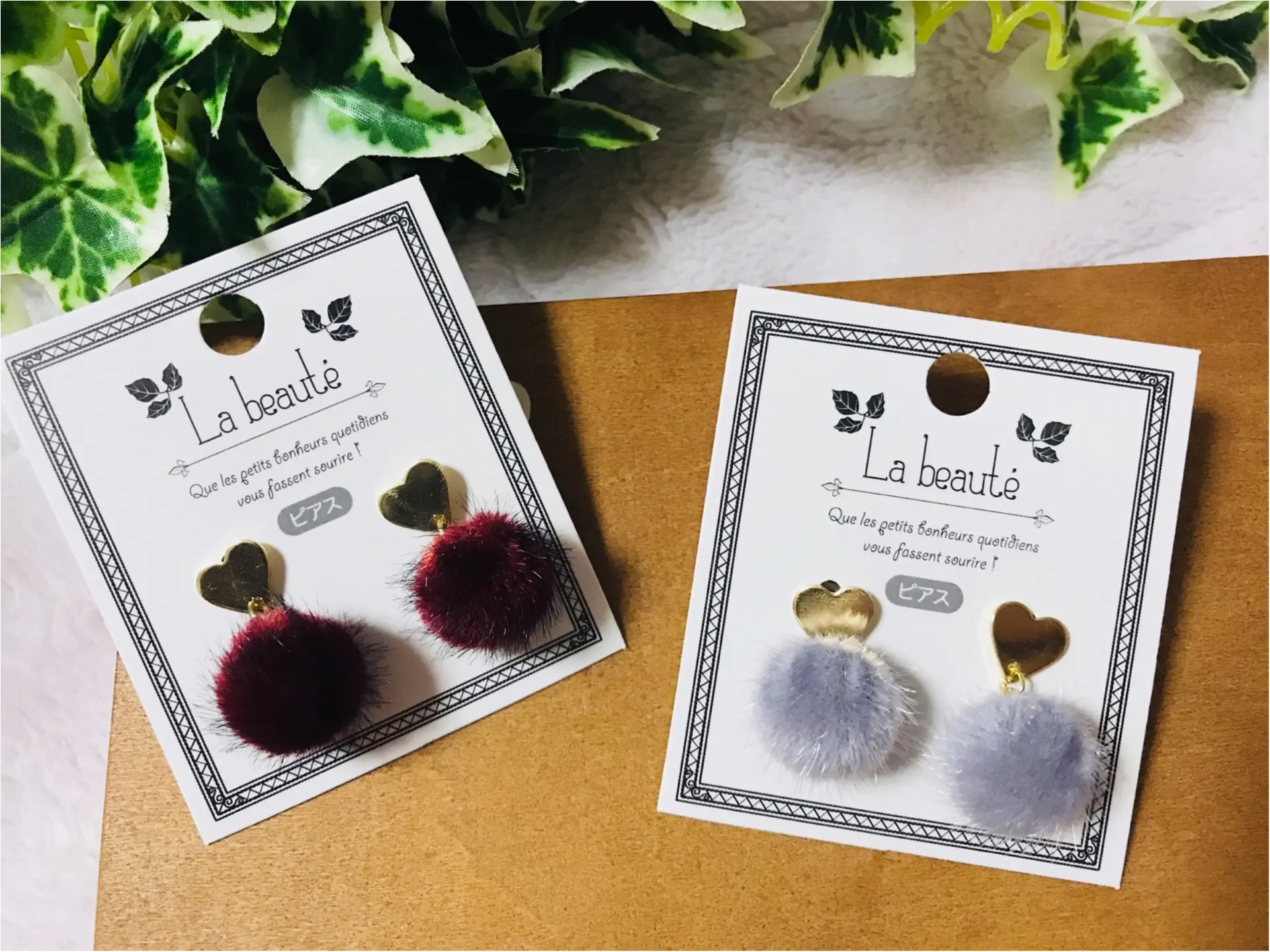 【キャンドゥ】えっ、これが100円!?超高見え《ファーピアス》が可愛すぎる♡♡_2