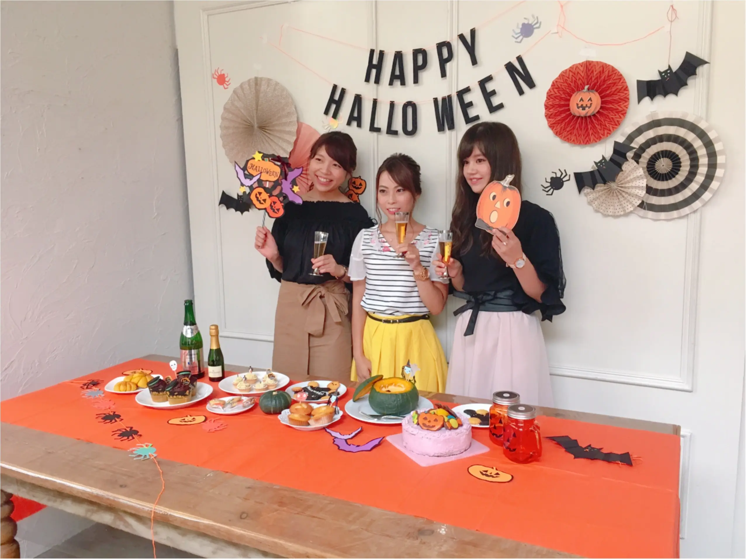 もうすぐハロウィン♡モアハピ部で一足早くハロウィンパーティーしました♡_1
