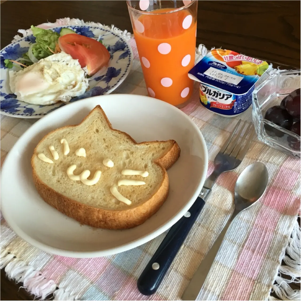 ねこ型食パンでオシャレでかわいい"おうちブランチ"を楽しもう!♡_3