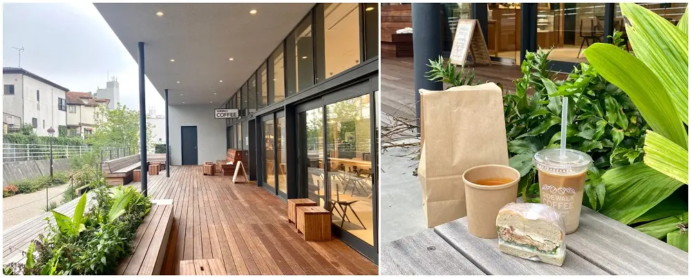 【東京おしゃれホテル】『MUSTARD HOTEL SHIMOKITAZAWA(マスタード™ ホテル シモキタザワ)』併設のカフェ「SIDEWALK COFFEE ROASTERS(サイドウォーク コーヒー ロースターズ)」のテラス席と朝食