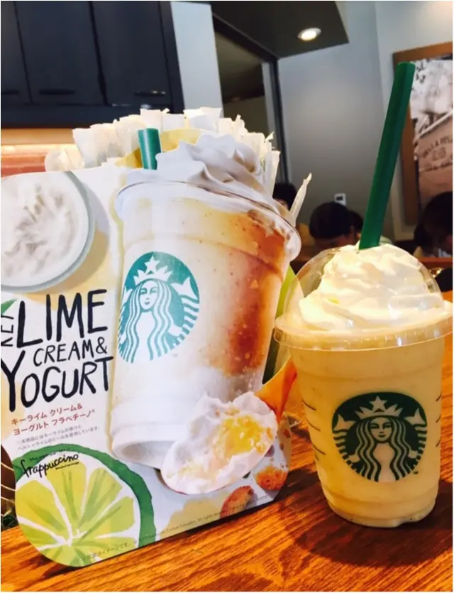 ★スタバ★この夏グッ!ときた❤️Like飲むチーズケーキ!_5