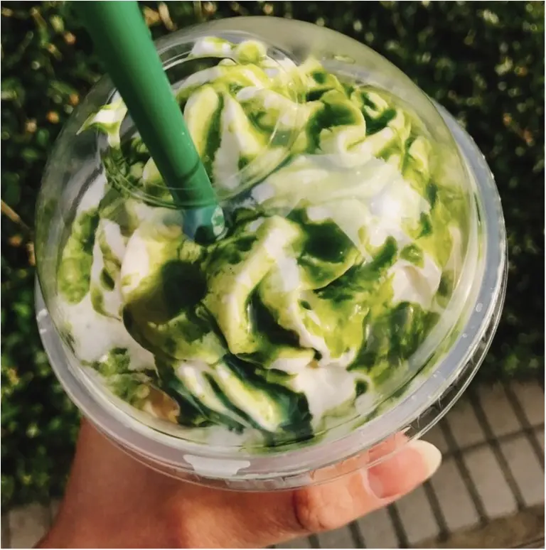 《25日までの期間限定‼︎》本日発売✨スタバの新作は "抹茶×〇〇" ♡_3