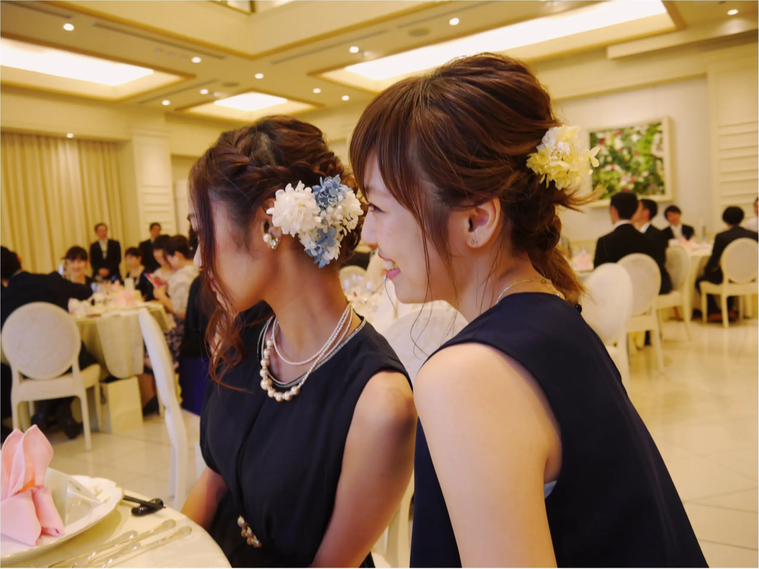 ★《結婚式のお呼ばれヘア》×《お呼ばれドレス》_3
