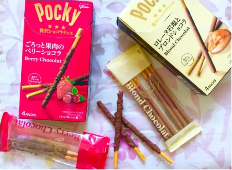 コンビニで買えちゃう三ッ星ショコラ⁈【Pocky贅沢ショコラティエ】が絶品です❤️_2
