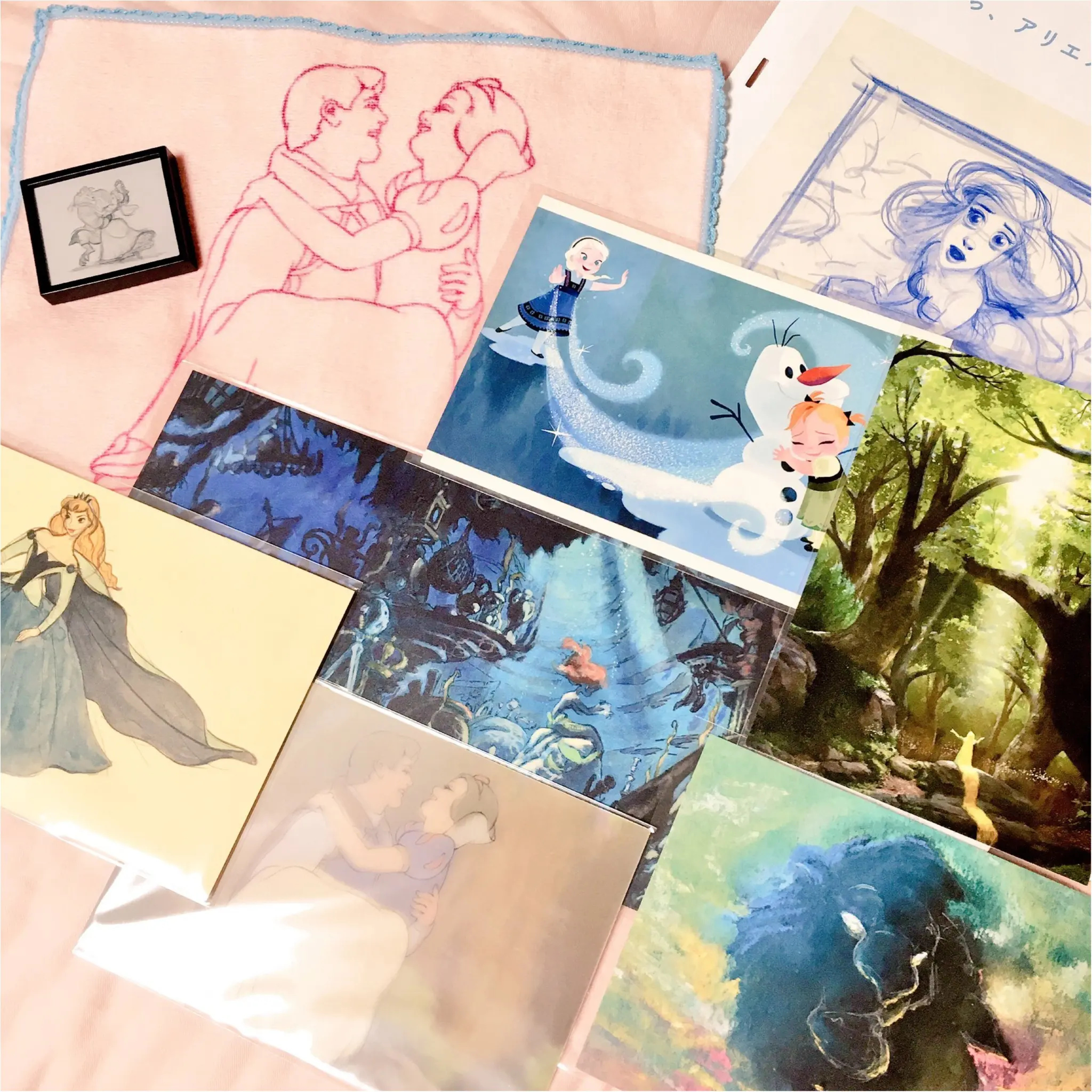 ディズニーアート展に行ってきました♡_8
