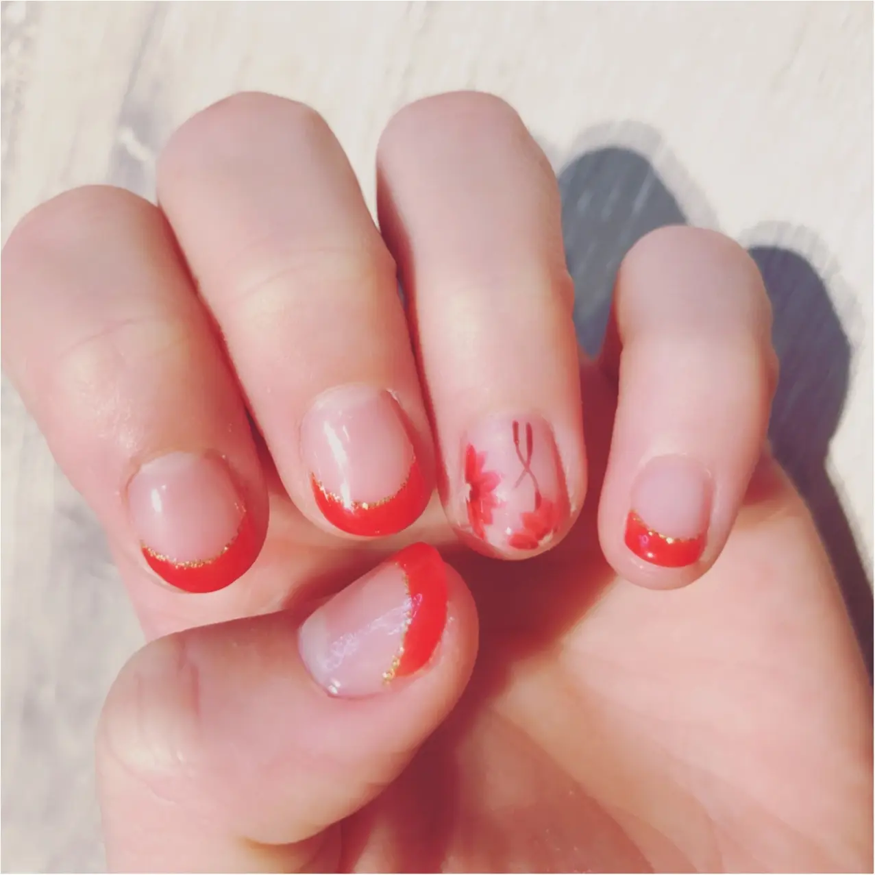 《フラワーネイル》で指先から春を先取り♡ ネイルを長持ちさせるケアもご紹介☺︎_1