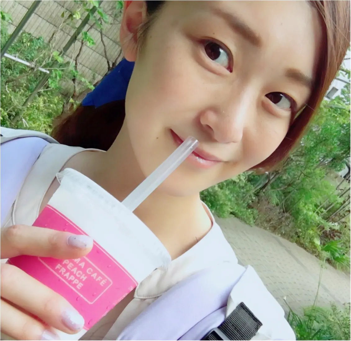発売前から話題沸騰!真夏にぴったりな ファミマの【ピーチフラッペ】❤️とお家で出来るカスタマイズ方法も!_2