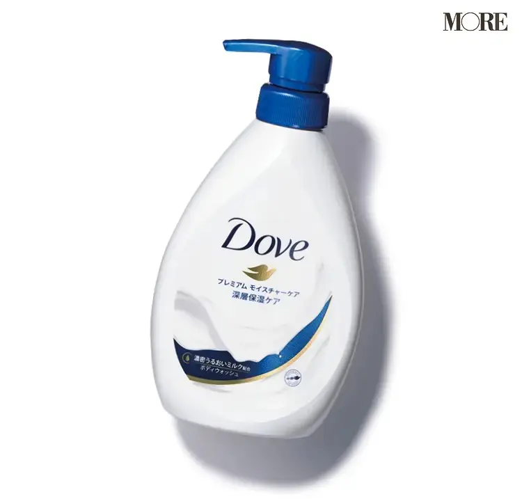 おすすめの菌活アイテム1. ユニリーバ「ダヴ ボディウォッシュ プレミアムモイスチャーケア ポンプ」