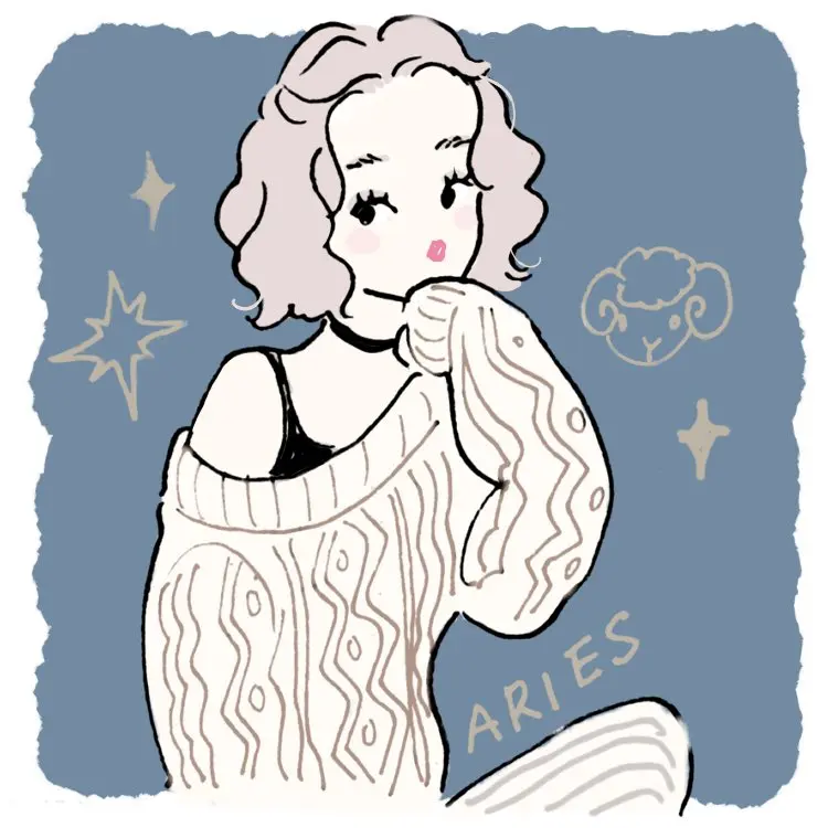 牡羊座のイラスト