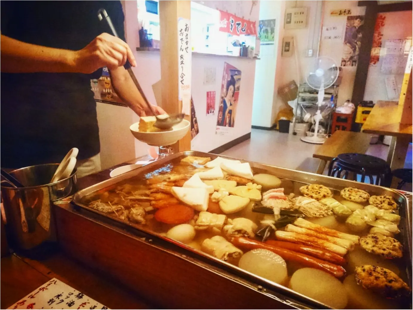 【グルメ】おでんの屋台がお店の中に ♪ これからの季節、寒い日にはぴったり!東京神田『おでん屋台村』_3