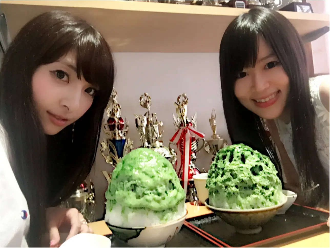 ♡クチコミ人気No.1かき氷店【しもきた茶苑大山の抹茶かき氷】遂に食べてきた♡モアハピ◡̈のぞみ♡_17