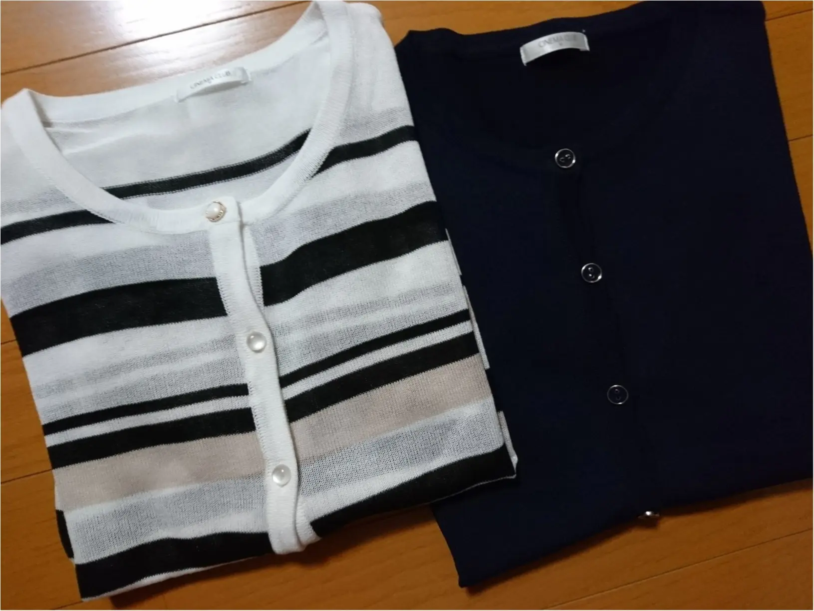 UVカット機能付き! 肌寒い秋にも≪Honeys≫カーディガンが使える!_1