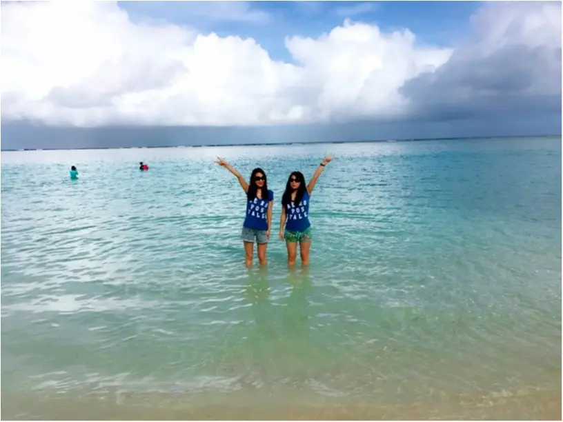 【TRIP】楽しさ2倍♥︎おそろコーデ in GUAM♡&ショッピングにはきれいめタイトワンピースを♡_4