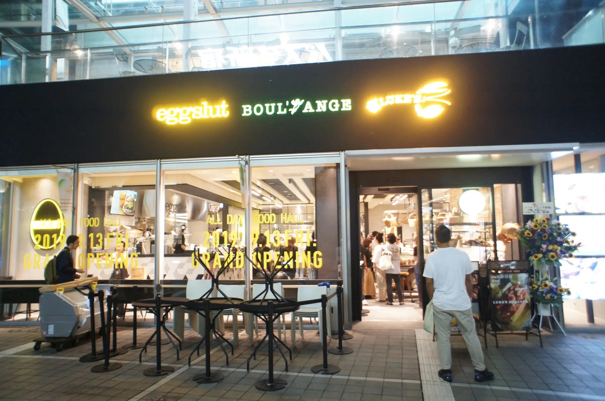 《9/13オープン❤️》新宿【ALL DAY FOOD HALL】のopening receptionに行ってきました☻_1