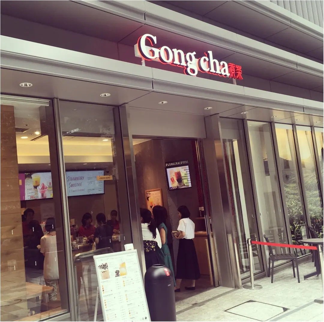 Gongcha!ウーロンミルクタピオカティー飲んだことある?!_1