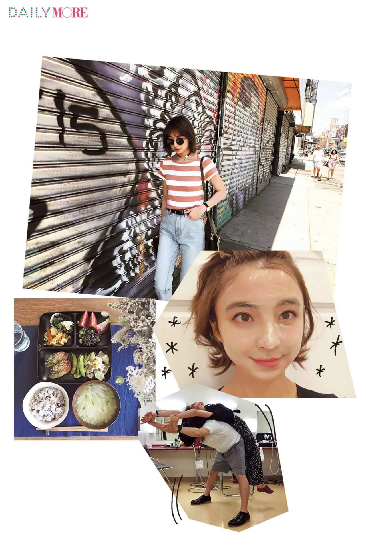 【モアモデルの夏の過ごし方】麻里子は、体の管理を入念に。すきま時間も有効活用していま~す♪_1