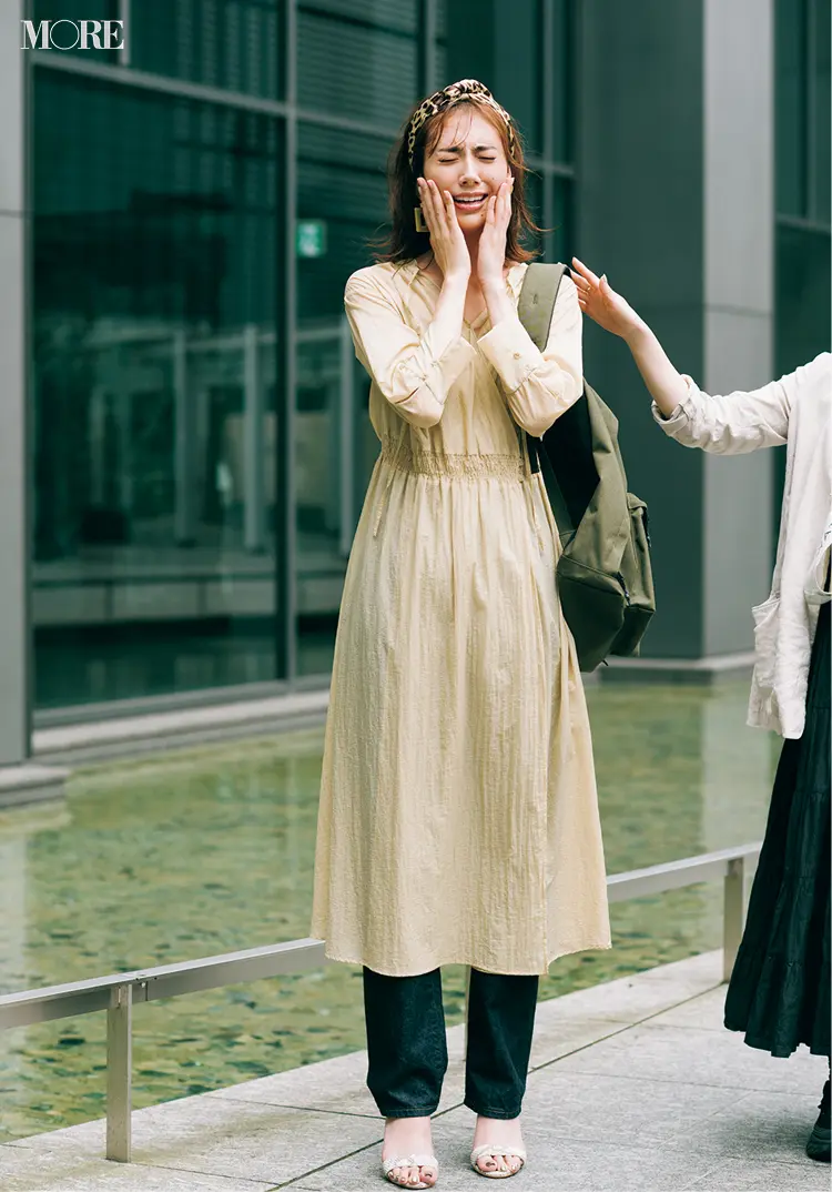 逆ナンした相手が社内に!? パンツ派巴瑞季・スカート派りな「秋ボトムに何合わせてく?」着回し12日目_2
