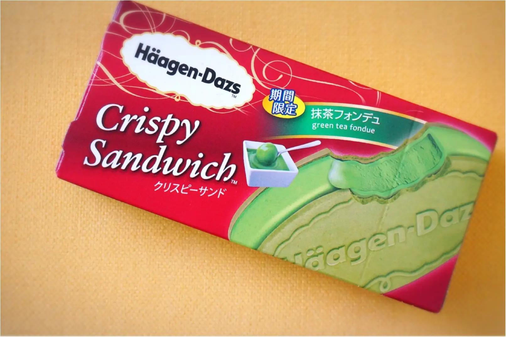 《8/16発売!》ハーゲンダッツ新作は大好きなクリスピーサンド❤️濃厚ぜいたくな【抹茶フォンデュ】_1