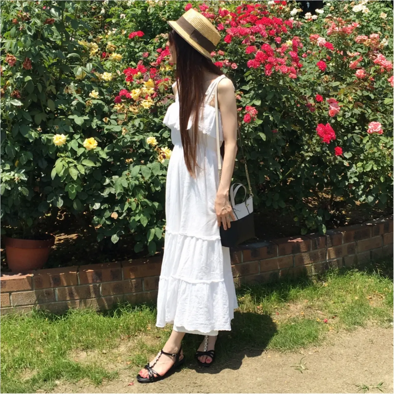 夏コーデの主役は《 ホワイト 》で決まり♡マキシワンピースで爽やかオシャレに♡_6