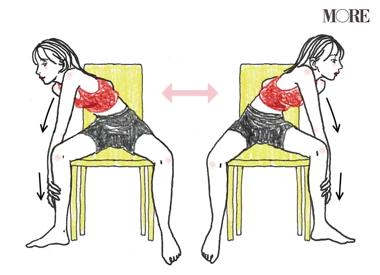 健美腸ストレッチ方法1