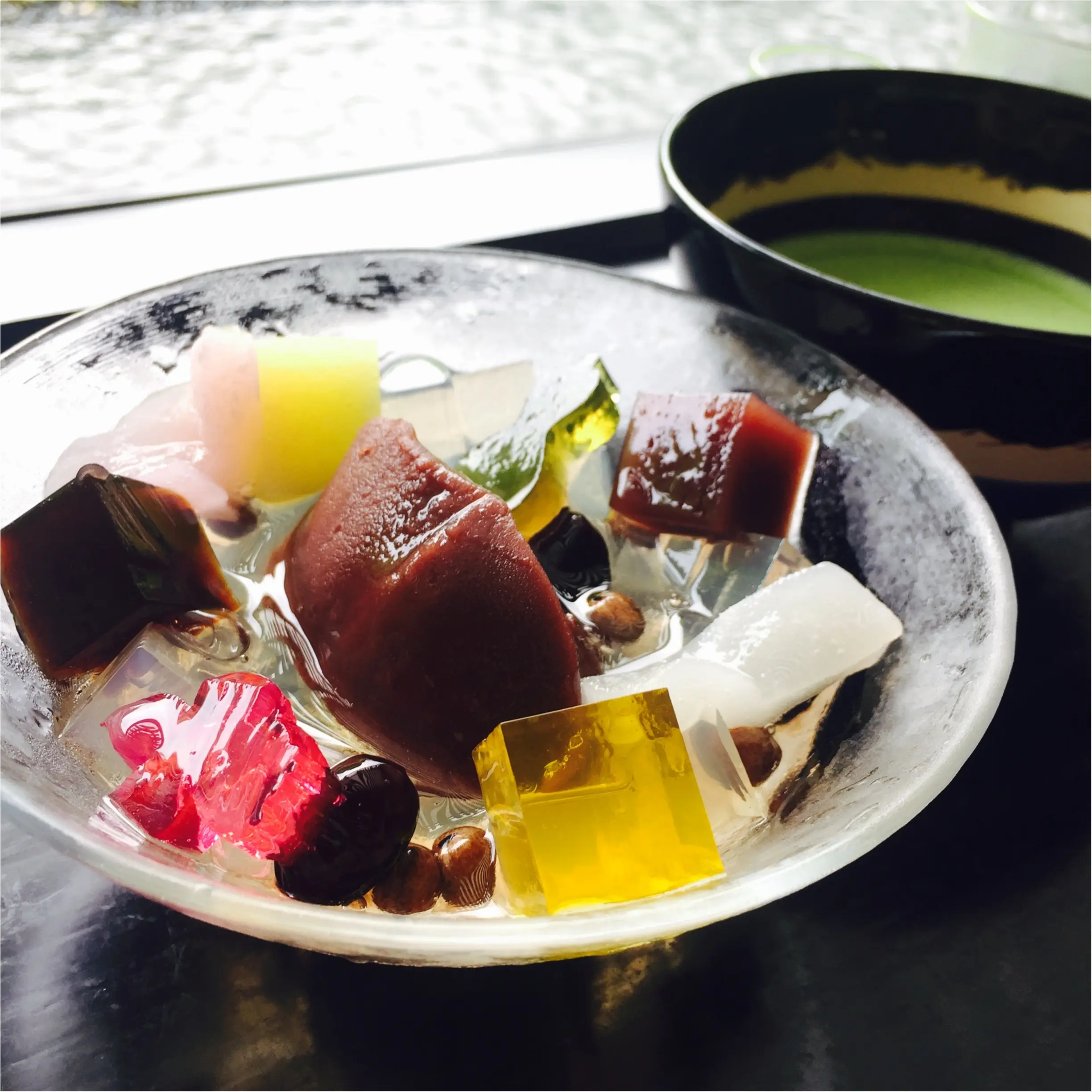 【白?黒?】蜜の色が選べる♡虎屋菓寮の絶品あんみつ♡_2