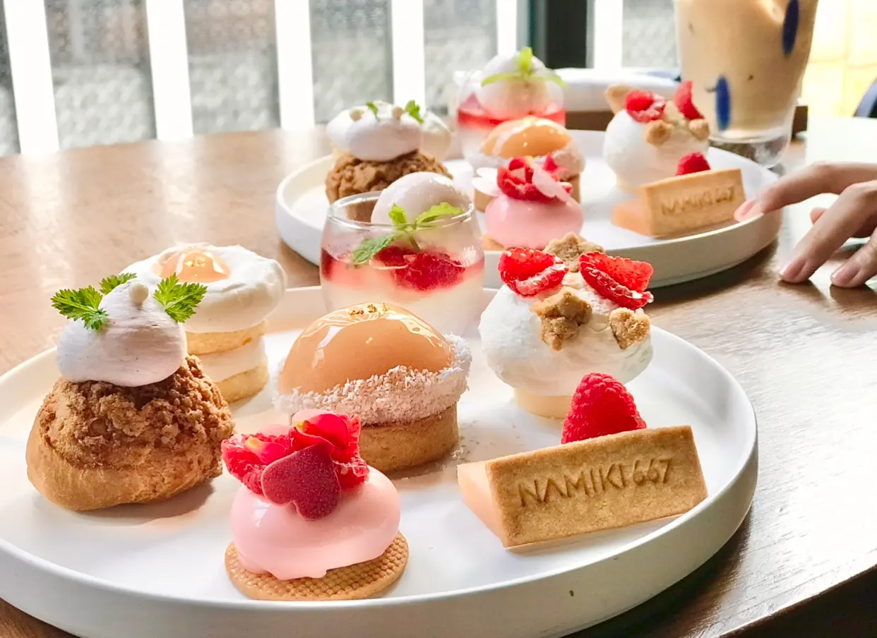 【夏の疲れた肌にビタミンとコラーゲン補給】食べてキレイになるピーチケーキセット_6