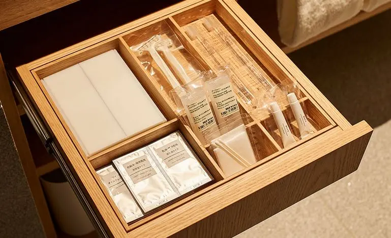 『MUJI HOTEL GINZA』の9タイプの客室、全部見せます♡ 家具からベッド、食器まで。無印良品の名品が使える試せる買える「無印良品 銀座」!_5