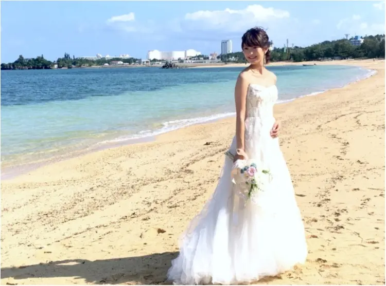 【くく婚】ハンドメイド・ビーチフォト・スイーツビュッフェ・・こだわりを詰め込んで❤️『28歳、結婚式を挙げました!』_5