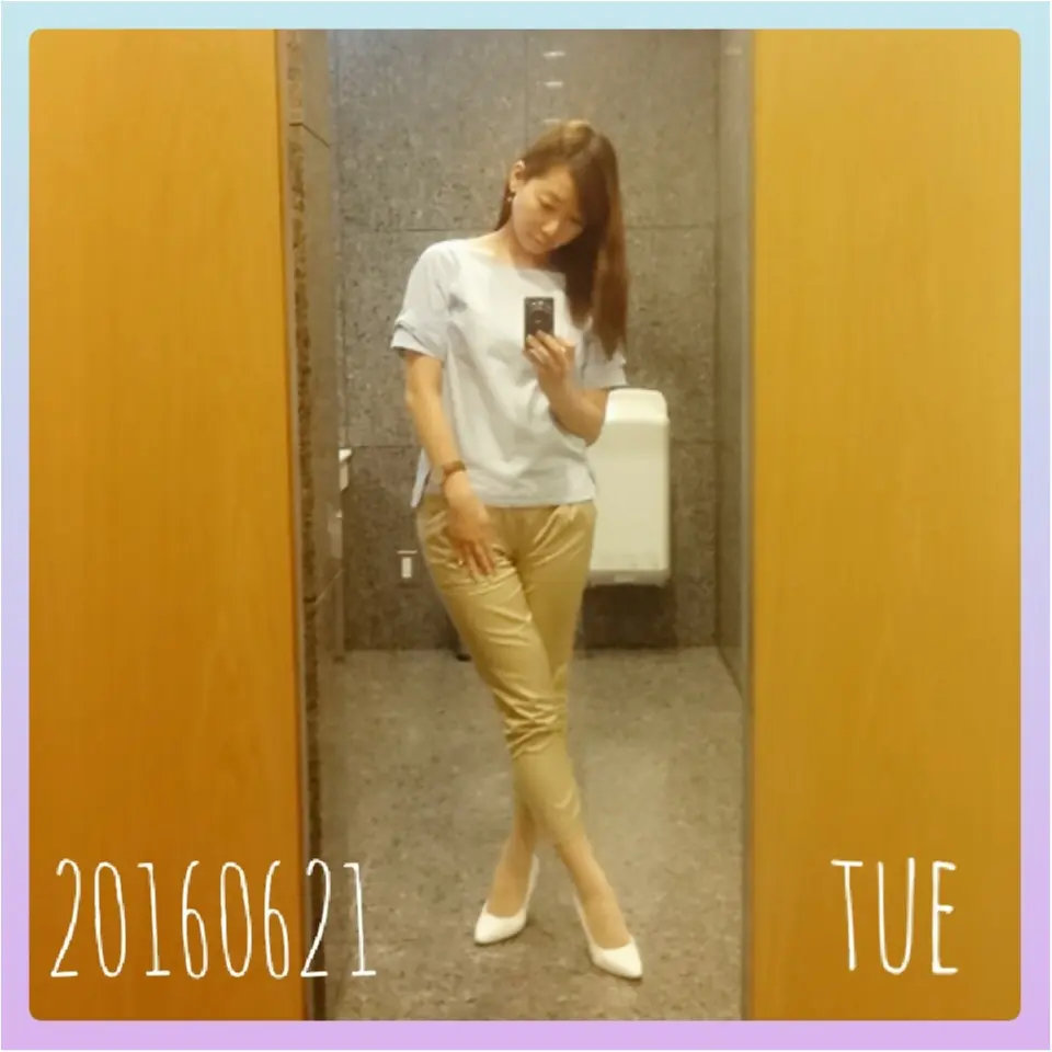 今週のプチプラオフィスコーデ♡0621-24♡479ぱるるん_1