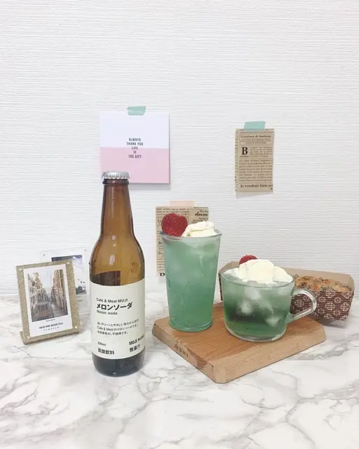 売り切れ続出◆無印良品◆メロンソーダでおうちカフェ_1