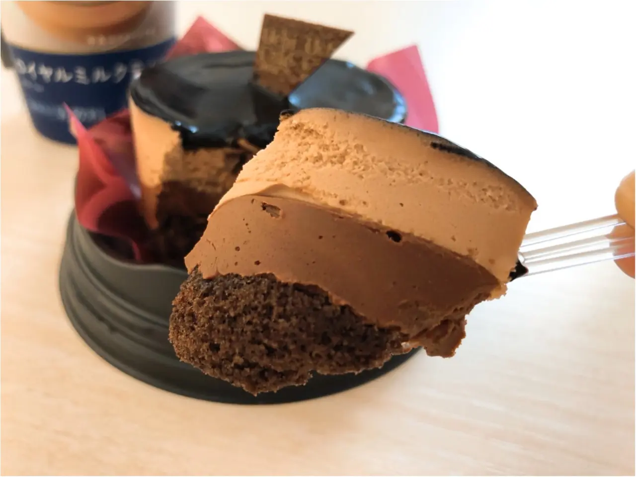 手軽におうちで本格チョコレートケーキを楽しむなら!ローソンのバレンタインスイーツがおすすめ!!_3