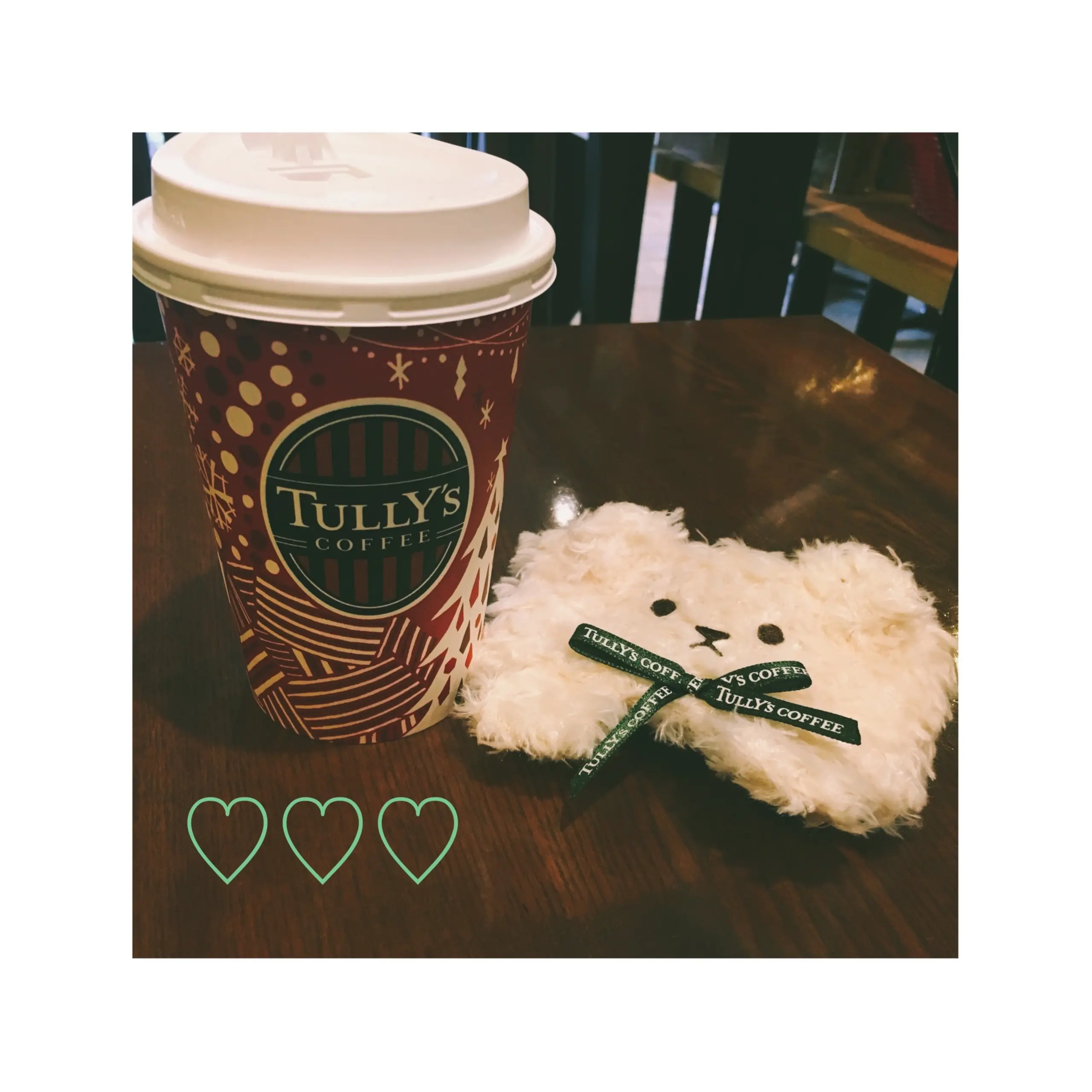 《本日11/29〜のシーズナルdrink★》【TULLY'S】の〝ふわもこ〟ベアスリーブが可愛すぎる❤️シュトーレンラテが登場!_5