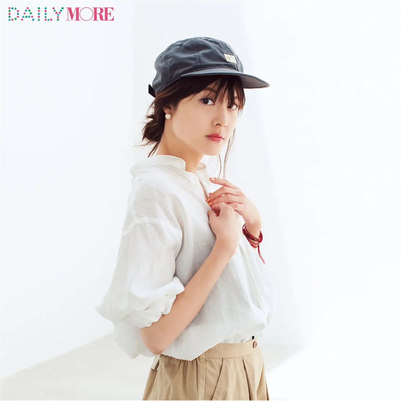 【今日のコーデ/佐藤ありさ】カジュアル気分の木曜日はキャップで鮮度アップ!_1