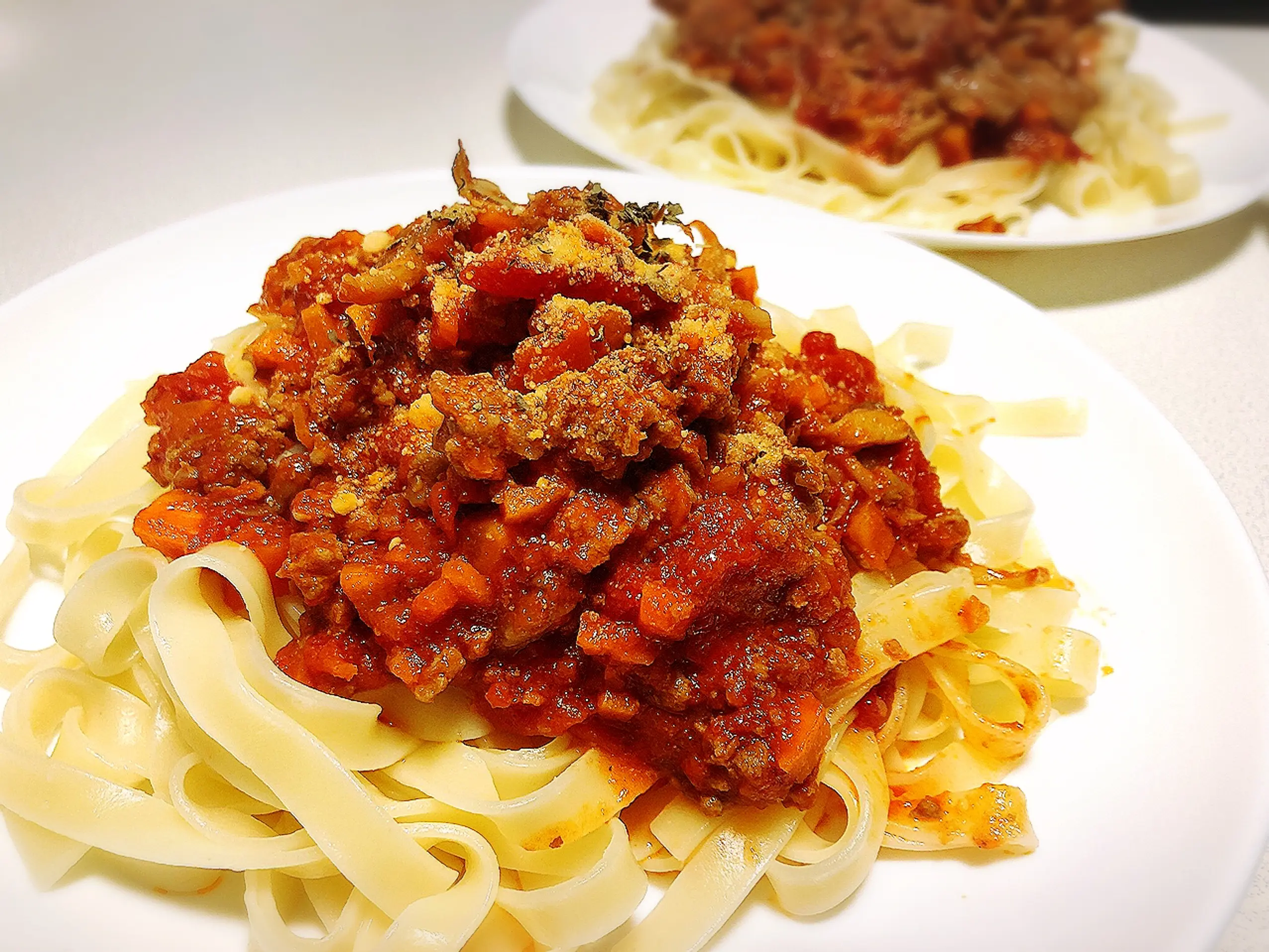 【#おうちカフェランチ】タリアテッレのボロネーゼでいつもと一味違うランチを♩_3