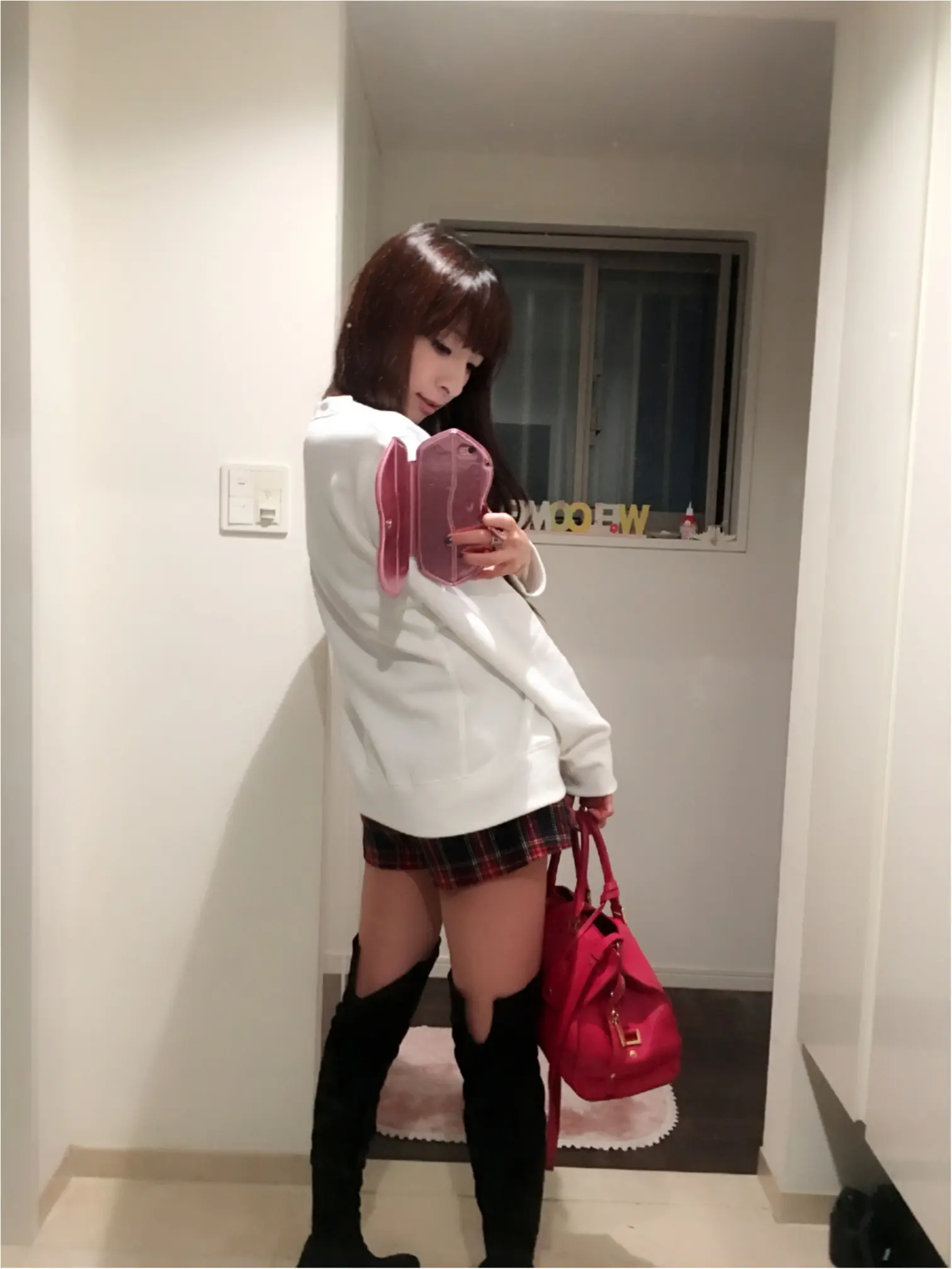 ♡GU◡̈990円!!【プチプラ】白スウェットコーデ♡モアハピ◡̈のぞみ♡_7