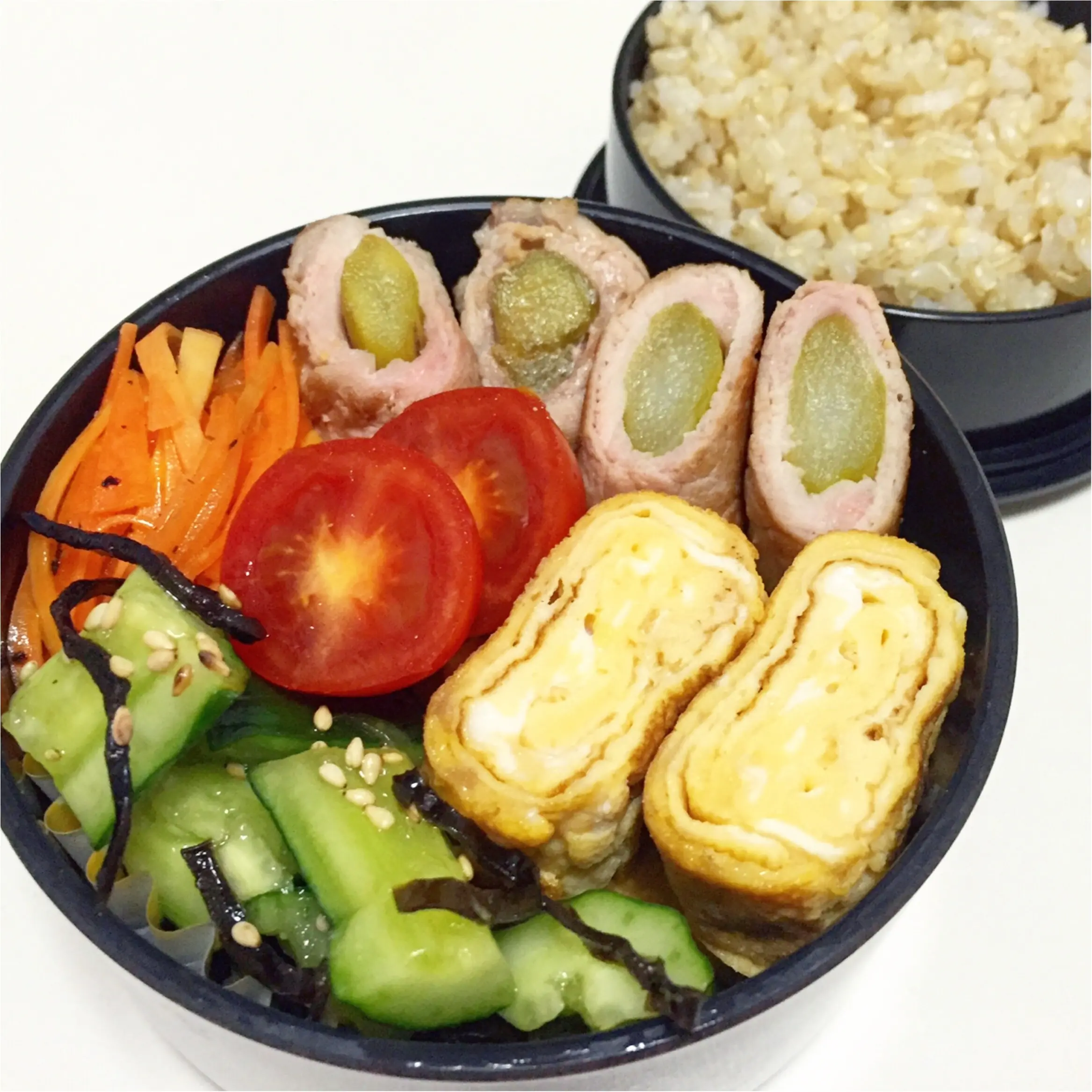 【彩りよくお弁当を作るコツ】つくりおきと1週間のお弁当_3