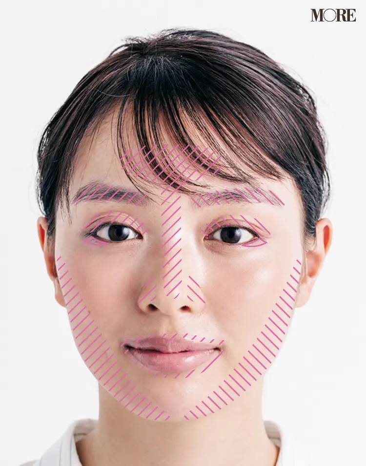 「ファンデ混ぜチーク」「決め打ちハイライター」など、立体的でこなれ感のあるベースメイクのやり方。お仕事メイクをアップデートしよう!!_16