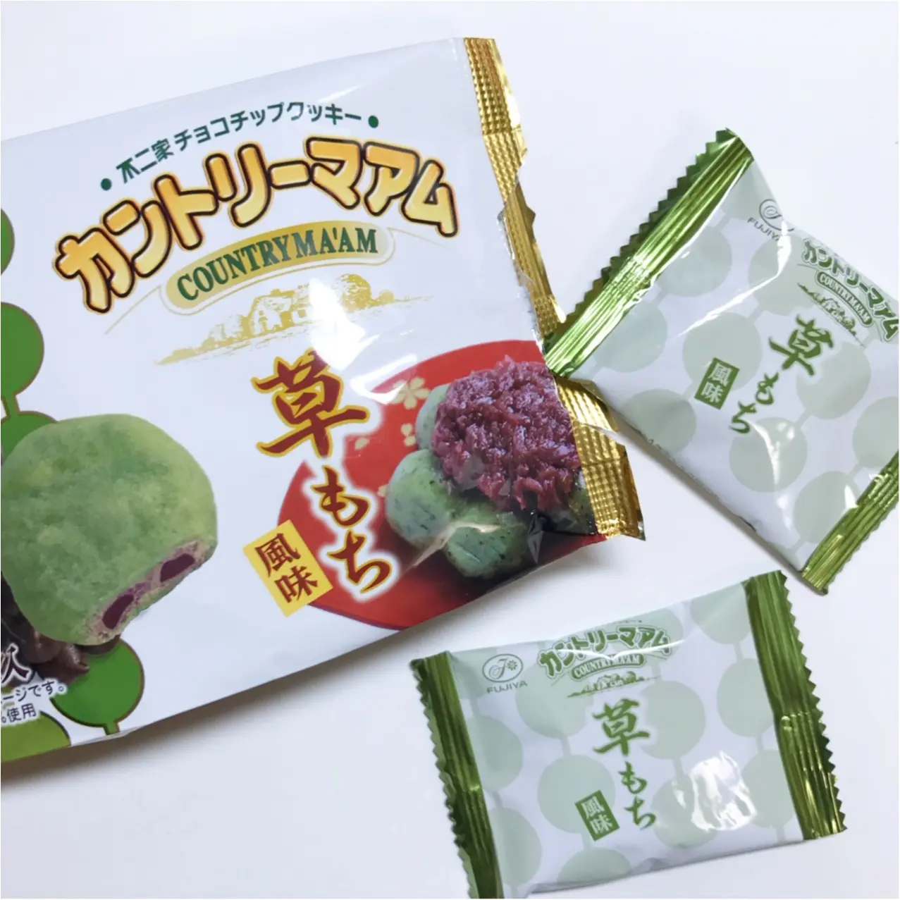 もう食べた?"和"なテイストの新作カントリーマアム《草もち》_1