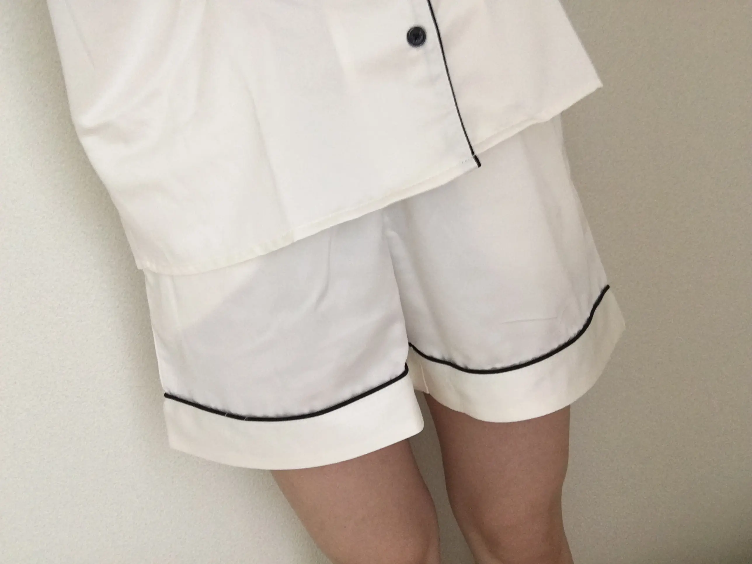 ★やっぱりパジャマは【GU】で!2490円でサテンの高見えパジャマはいかがですか??_3
