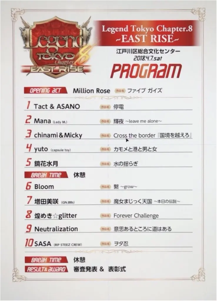 国内最大級のダンスコンテスト【Legend Tokyo】白熱の関東予選大会終演!!_6