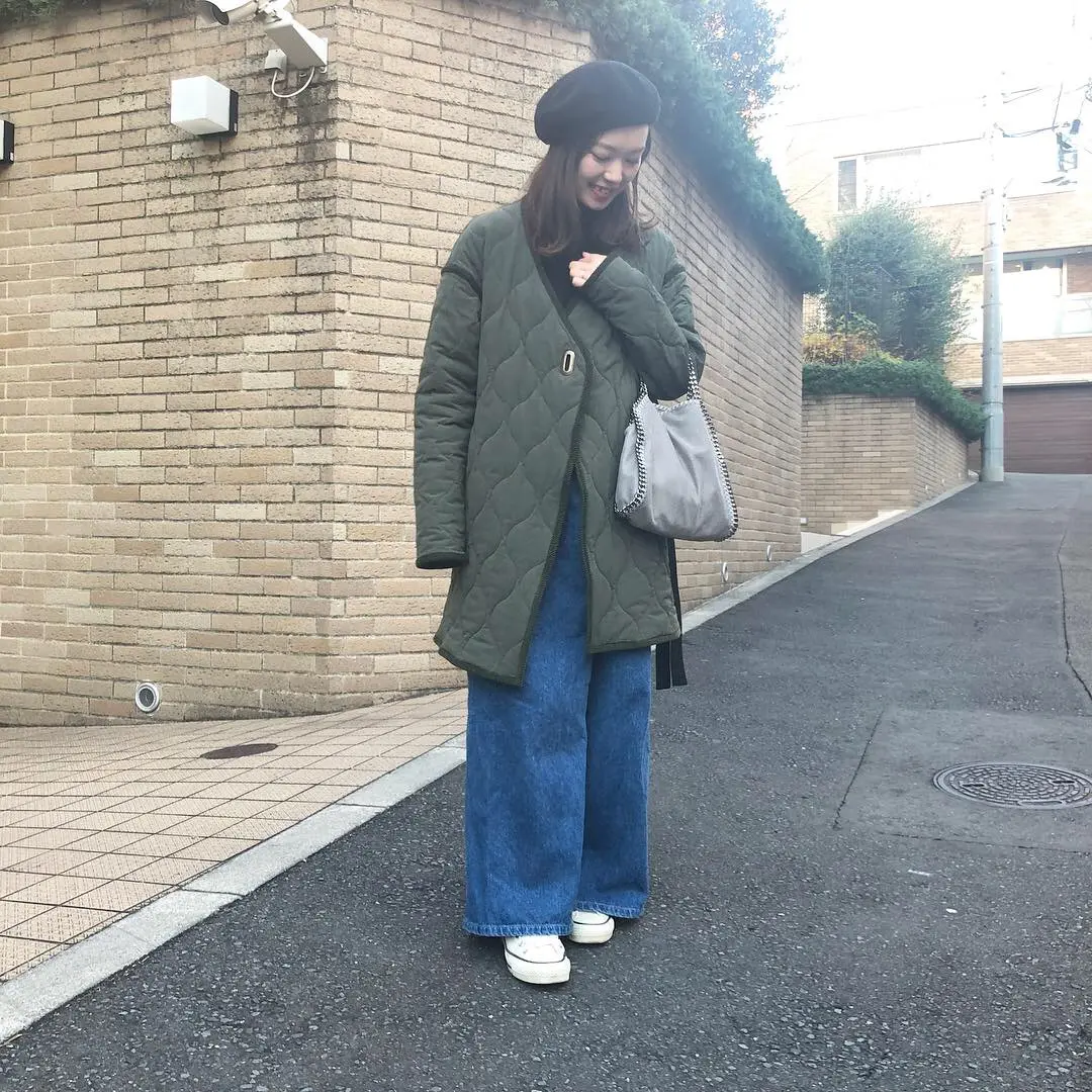 《アヤサンポ》Uniqlo Uの神デニムや、H&Mの暖かニットまで!スカーフアレンジやヘアアレンジも♡_1